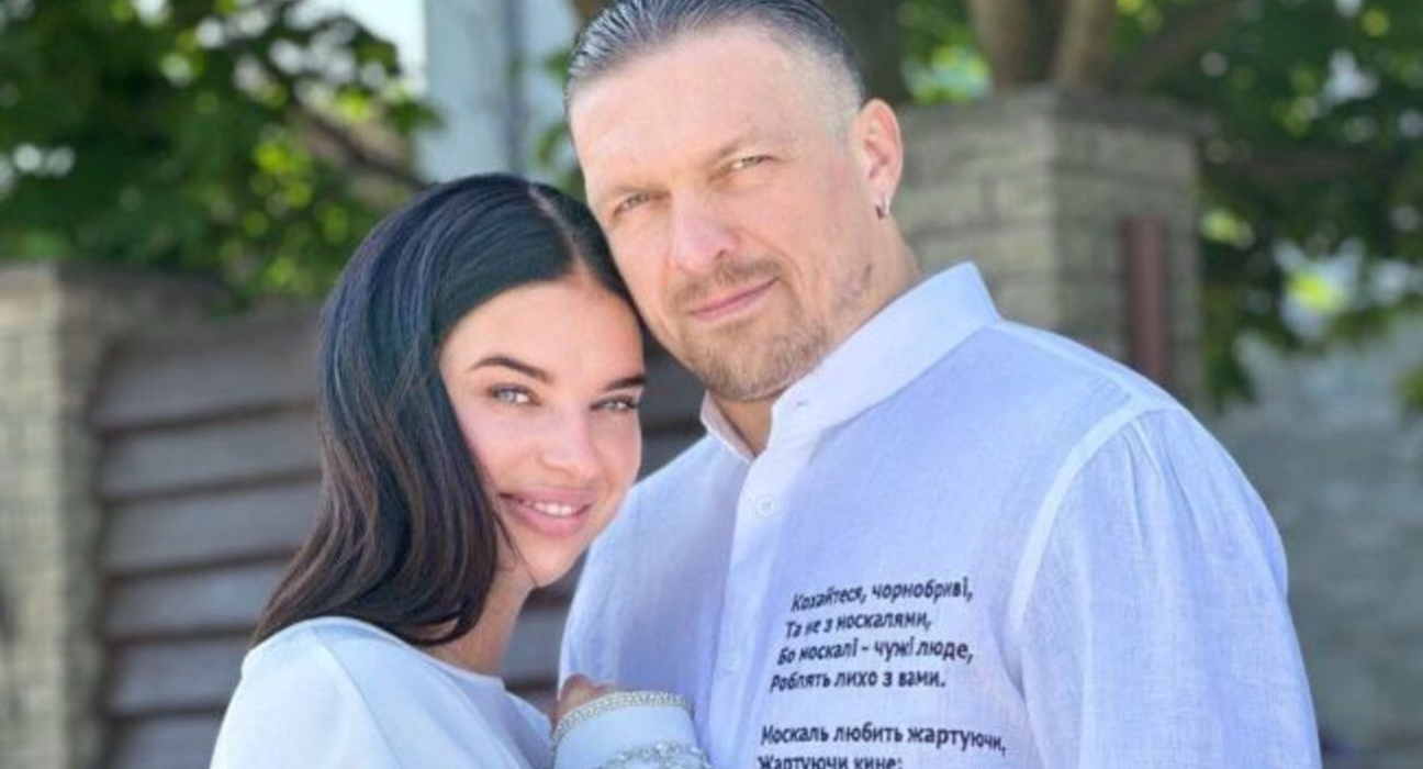 Дружина Усика енергійно стала на захист Данилка в розпал суперечки про російську мову (фото)