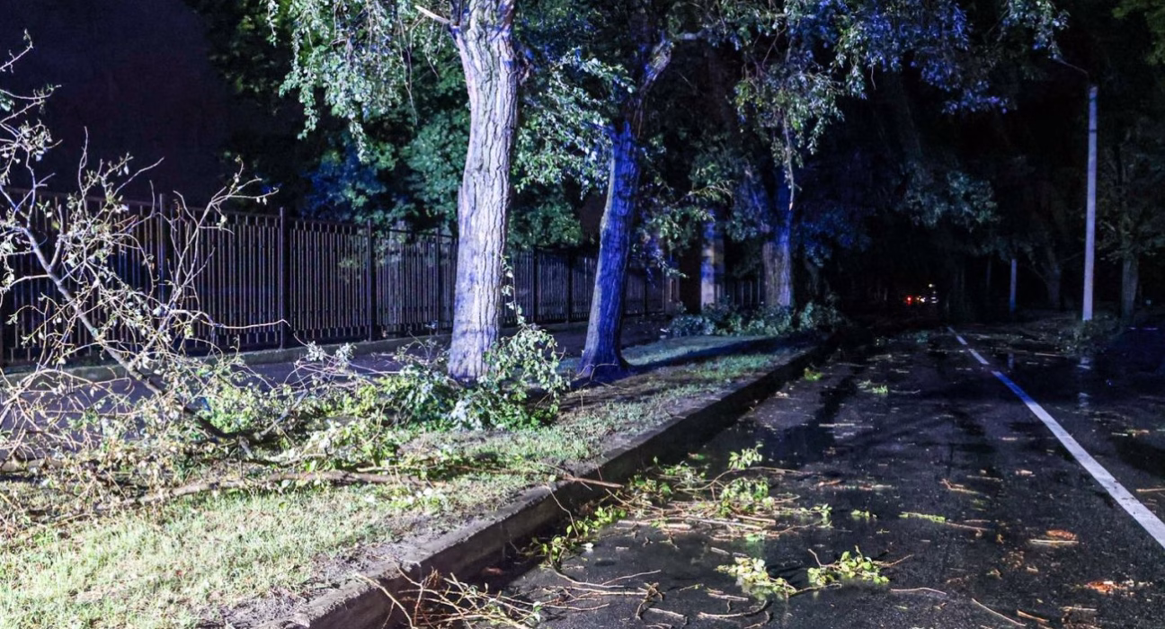 Ураганний хаос у Харкові: масові відключення світла, збої в русі поїздів і постраждалі