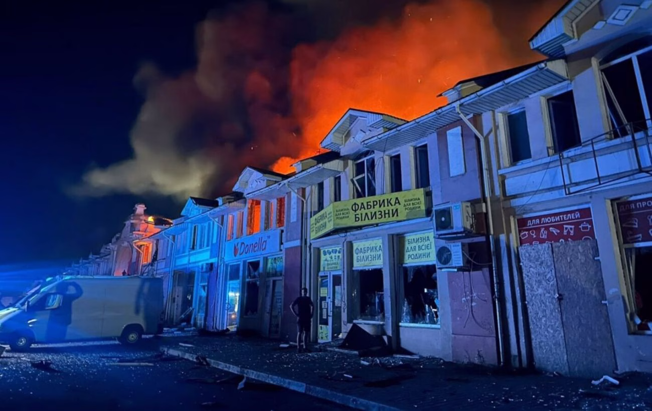 Росія відповіла на заклик до припинення вогню масованою атакою дронів уночі, - Зеленський