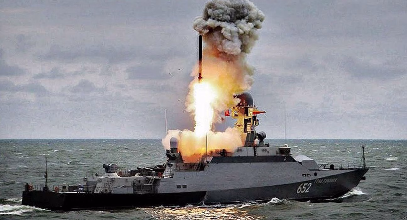 Російські крилаті ракети "Калібр" спрямовуються до України