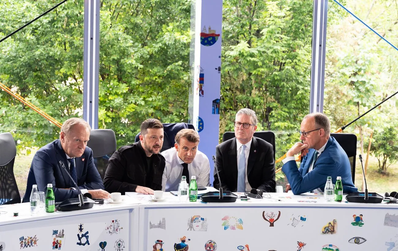 Макрон і Мерц застерегли Зеленського щодо можливих загроз «зради» США, - Spiegel